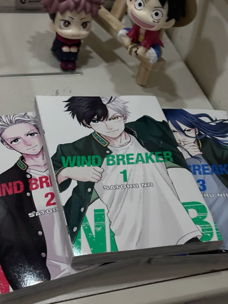 A manga book of wind breaker