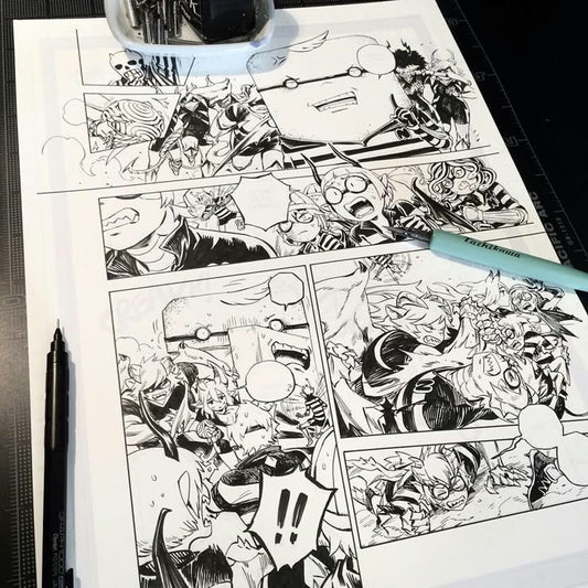 How To Make a Real Manga Book: From Spine Width to Bookbinding