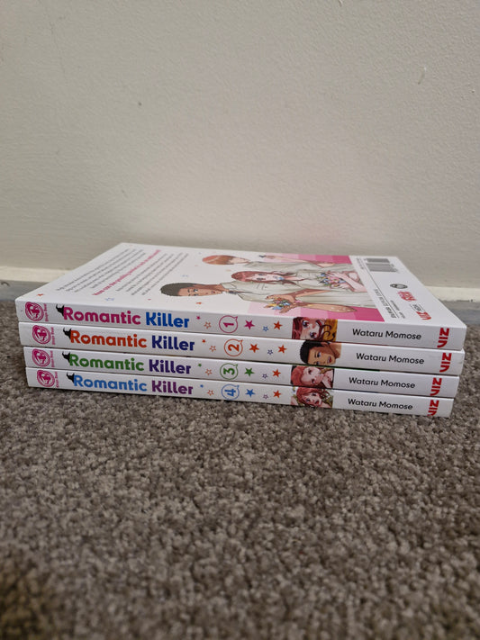 Romantic Killer Complete Manga Set (Volumes 1-4) - Free Shipping Australia